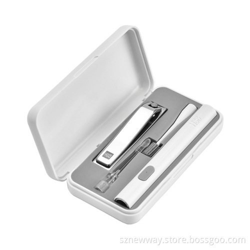 HUOHOU LED Ear Wax Cleaner Nail Clipper Portable
